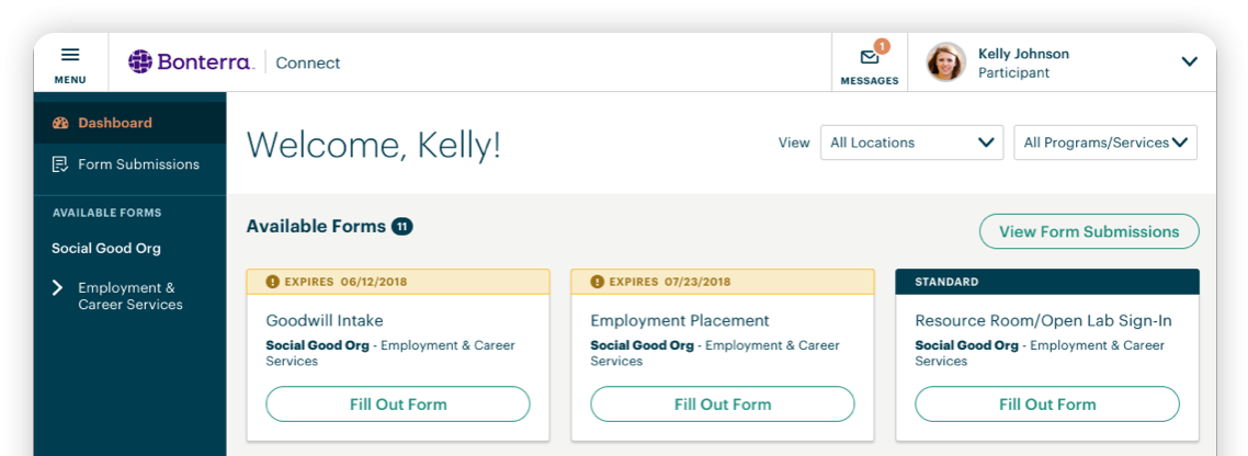 Demo Screen of EpilepsyOne Apricot Connect